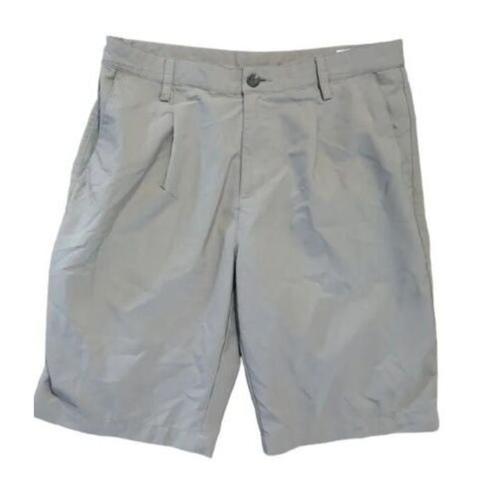 Adidas Mens Shorts Size 30 Chino Golf Climalite Tan
